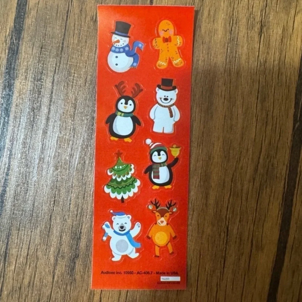 47 Holiday Stickers Assortment